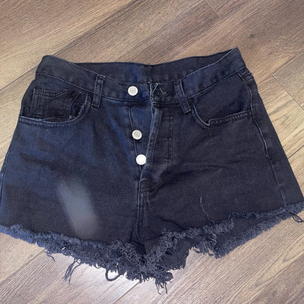 Brandy Melville black jean shorts
